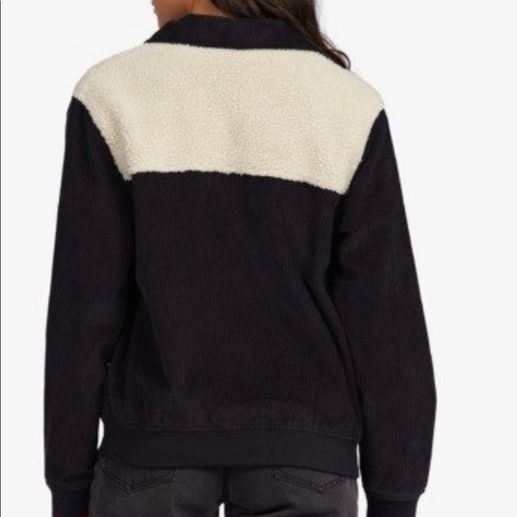 NWT Roxy Sherpa-Corduroy Jacket - Picture 6 of 14